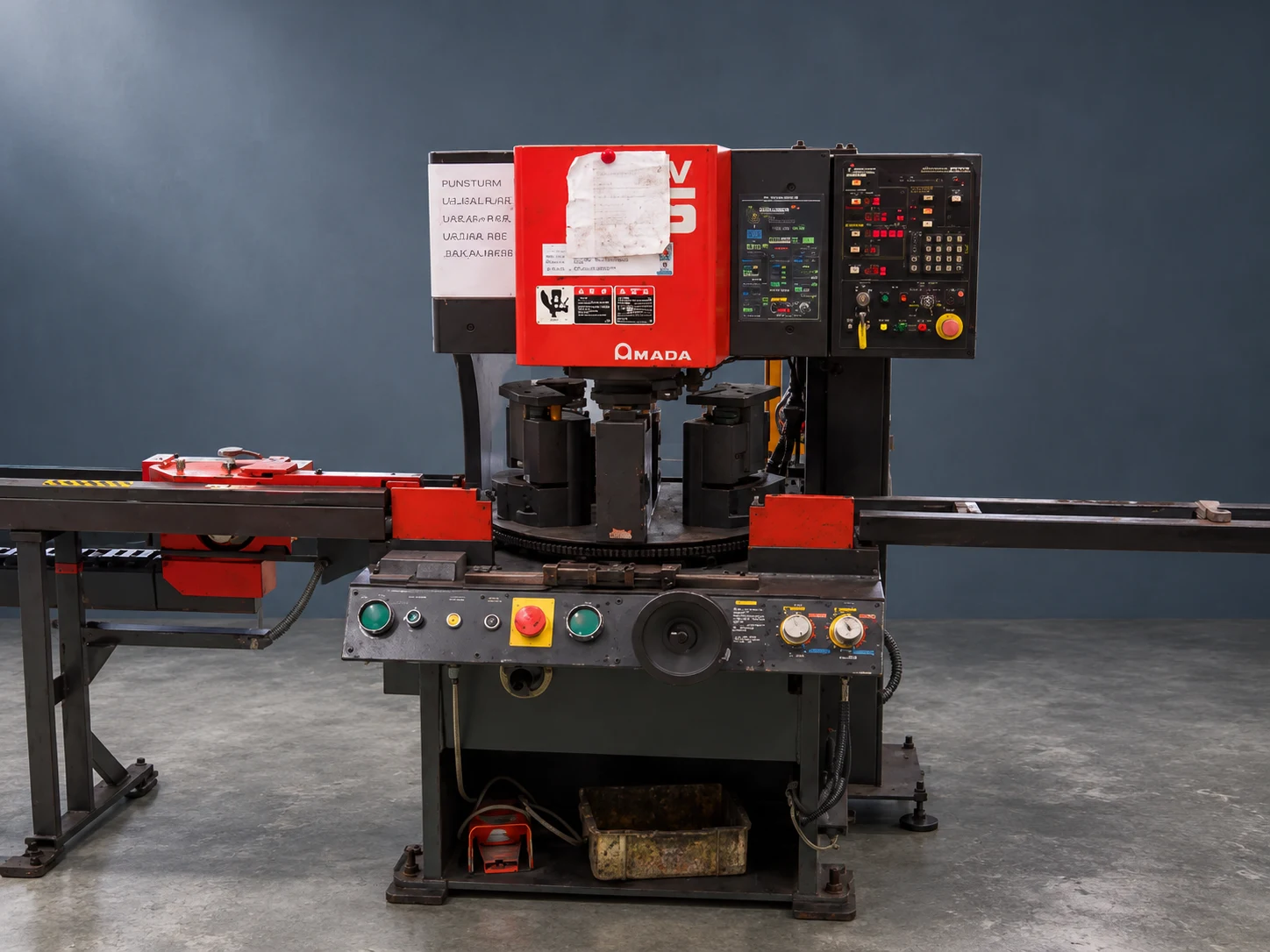 AMADA IW-45II untuk pengerjaan logam di fasilitas Toyotomo