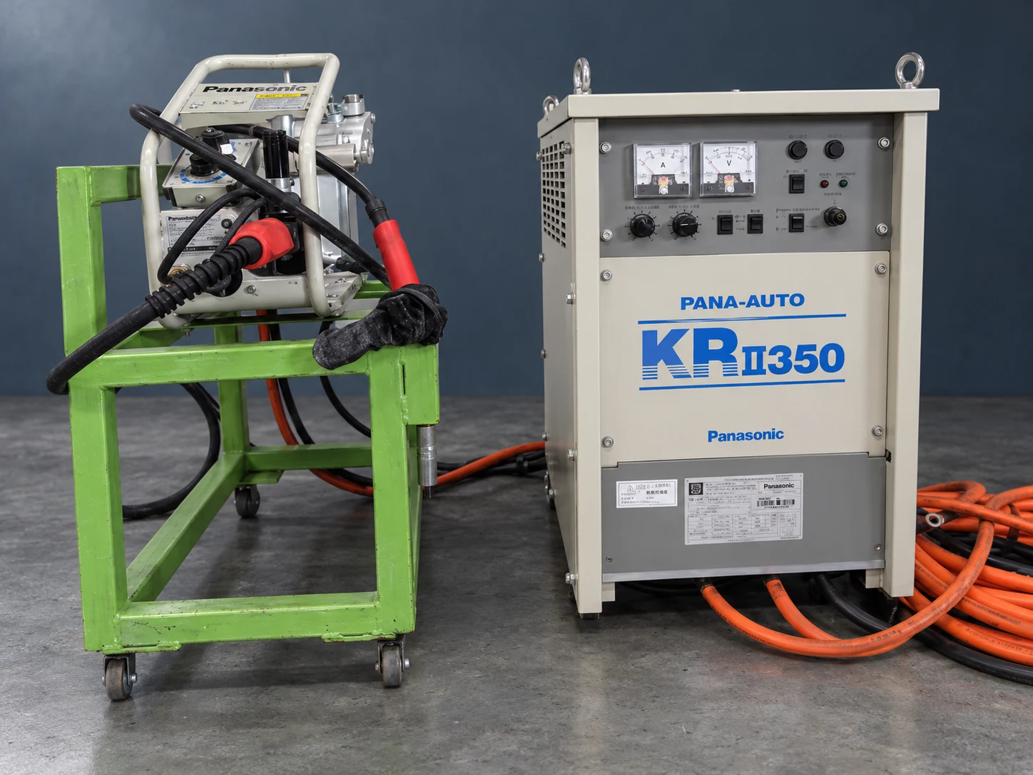 Peralatan las MAG CO₂ PANASONIC KRII350 di Toyotomo