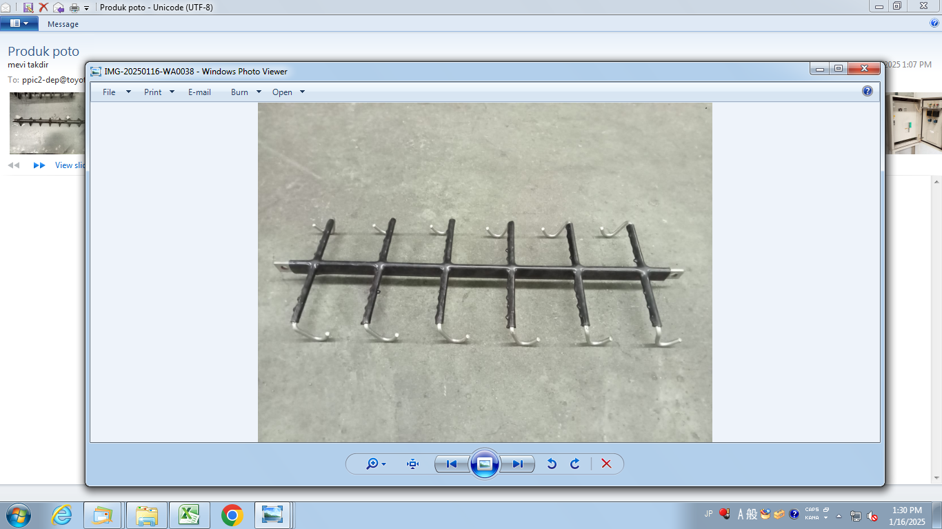 Jig rangka produksi PT. Toyotomo Indonesia
