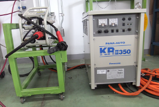 PANASONIC KRII350 untuk pengelasan mag co₂ di fasilitas Toyotomo