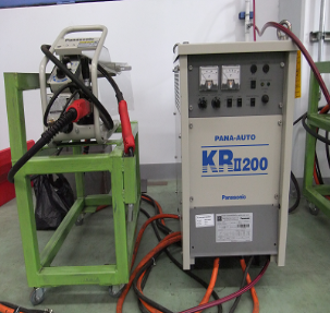 PANASONIC KRII200 untuk pengelasan mag co₂ di fasilitas Toyotomo
