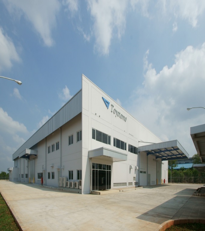 Gedung pabrik PT. Toyotomo Indonesia di Karawang